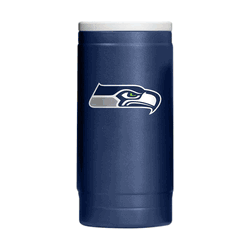 Seattle Seahawks Flipside Powder Coat Slim Can Coolie