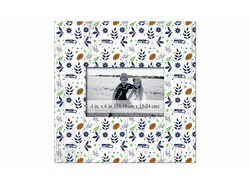 Seattle Seahawks Floral Pattern 10x10 Frame