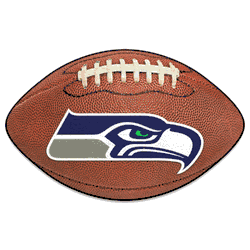 Seattle Seahawks Football Rug - 20.5in. x 32.5in.