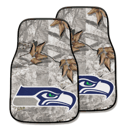 Seattle Seahawks Front Carpet Car Mat Set - 2 Pieces