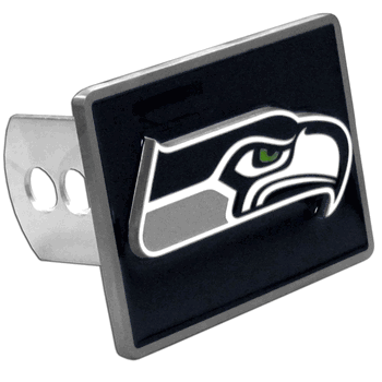 Seattle Seahawks Hitch Cover Class II and Class III Metal Plugs