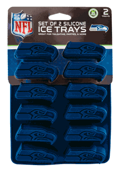 Seattle Seahawks Ice Trays 2-Pack