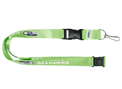 Seattle Seahawks Lanyard Lime Green