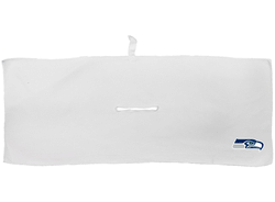 Seattle Seahawks Large Microfiber Towel - 16" x 40" (White)