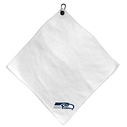 Seattle Seahawks Microfiber Small Towel - 15" x 15" (White)
