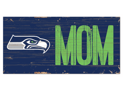 Seattle Seahawks Mom Sign