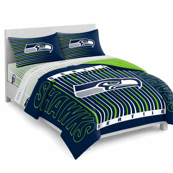 Seattle Seahawks Momentum Bed In A Bag Queen