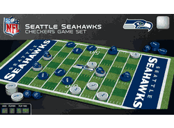 Seattle Seahawks NFL Checkers