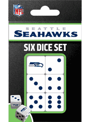 Seattle Seahawks NFL Dice Set