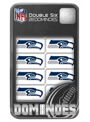 Seattle Seahawks NFL Dominoes