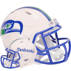 Seattle Seahawks NFL Mini Speed Football Helmet RETRO