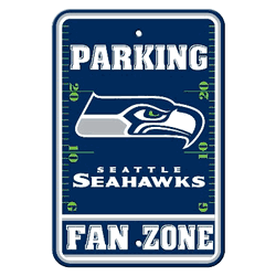 Seattle Seahawks Parking Sign