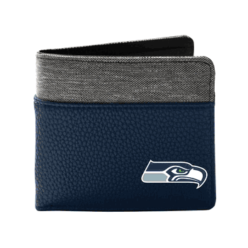 Seattle Seahawks Pebble BiFold Wallet NAVY