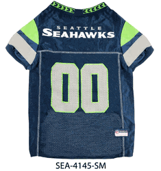 Seattle Seahawks Pet Mesh Jersey Small