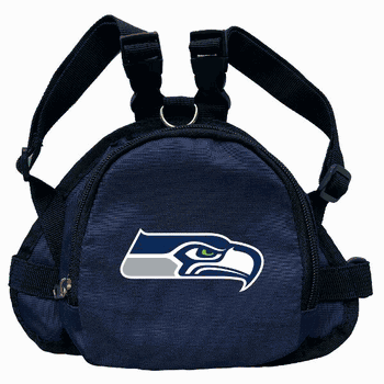 Seattle Seahawks Pet Mini Backpack NAVY S