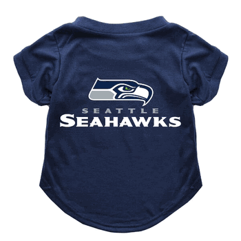 Seattle Seahawks Pet T-Shirt Large