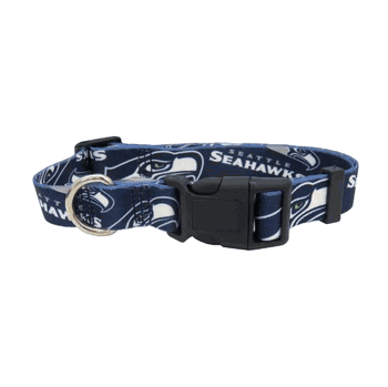 Seattle Seahawks Pet Team Collar Medium