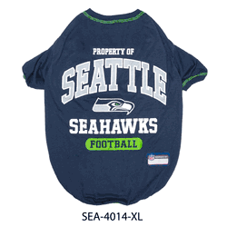Seattle Seahawks Pet Tee Shirt X-Large