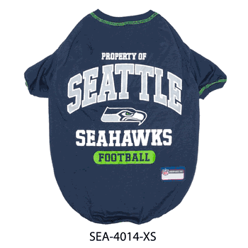 Seattle Seahawks Pet Tee Shirt X-Small