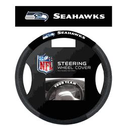 Seattle Seahawks Poly-Suede Steering Wheel Cover