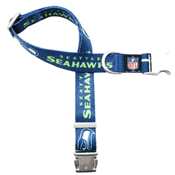 Seattle Seahawks Premium Pet Collar L