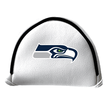Seattle Seahawks Putter Cover - Mallet (White)
