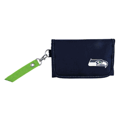 Seattle Seahawks Ribbon Organizer Wallet Lime