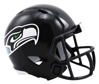 Seattle Seahawks Riddell NFL Speed Pocket Pro Helmet
