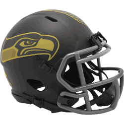 Seattle Seahawks Riddell Speed Replica Mini Helmet - Salute To Service 4