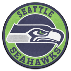 Seattle Seahawks Roundel Rug - 27in. Diameter