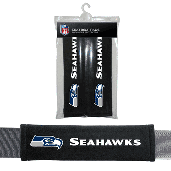 Seattle Seahawks Seat Belt Pad 2 Pack