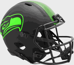 Seattle Seahawks Speed Replica Full Size Football Helmet ECLIPSE <B><font color="RED">CLEARANCE SALE - LIMITED QUANTITIES AT THIS PRICE</b></font>
