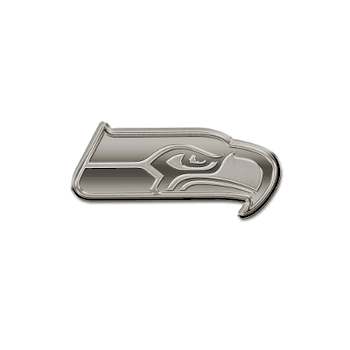 Seattle Seahawks Standard Antique Nickel Auto Emblem for Car/Truck/SUV