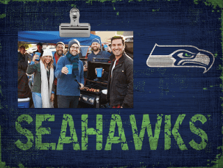 Seattle Seahawks Team Name Clip Frame