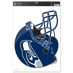 Seattle Seahawks Ultra Decal 11in x 17in Helmet