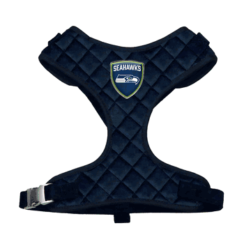 Seattle Seahawks Velvet Pet Harness - XS