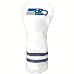 Seattle Seahawks Vintage Fairway Headcover (White)