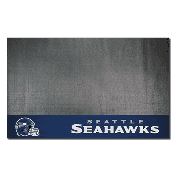 Seattle Seahawks Vinyl Grill Mat - 26in. x 42in.