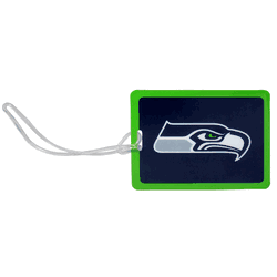 Seattle Seahawks Vinyl Luggage Tag