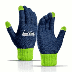 Seattle Seahawks Waffle Knit Glove