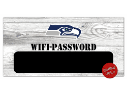 Seattle Seahawks Wifi Password 6x12 Sign