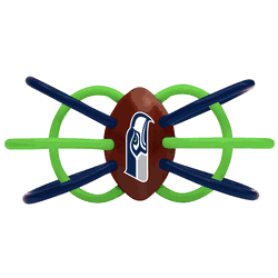Seattle Seahawks Winkle Teether Rattle