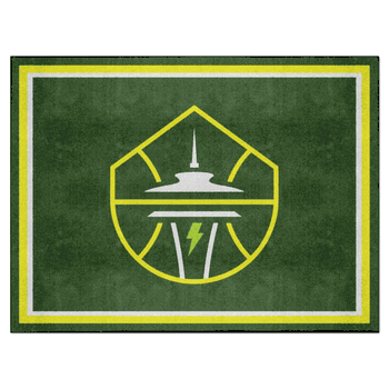 Seattle Storm 8ft. x 10 ft. Plush Area Rug