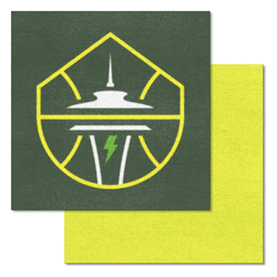Seattle Storm Team Carpet Tiles - 45 Sq Ft.