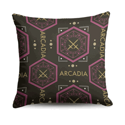 Sleep Token Even In Arcadia Throw Pillow 18x18 inches