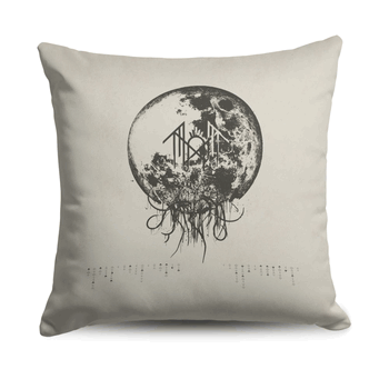 Sleep Token Take Me Back to Eden Throw Pillow 18x18 inches