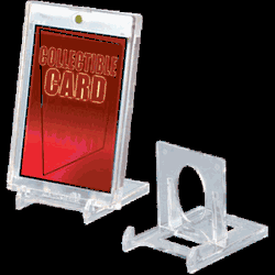 Small Lucite 2pc Card Stand - 5ct