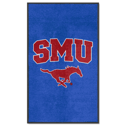 SMU 3X5 High-Traffic Mat with Durable Rubber Backing - Portrait Orientation