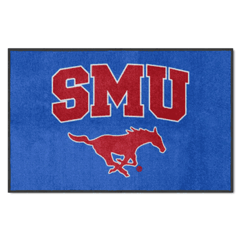 SMU 4X6 High-Traffic Mat with Durable Rubber Backing - Landscape Orientation
