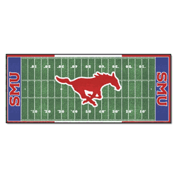 SMU Mustangs Field Runner Mat - 30in. x 72in.